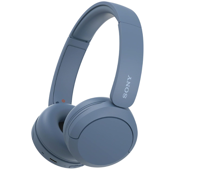 Sony WH‑CH520 Auriculares Bluetooth, 50h batería, ligeros y cómodos