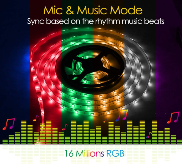 Tira LED Weily 15M RGB con Control Remoto