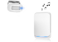 Sensor de Movimiento Aktivstar con Alarma y Timbre Inalámbrico Blanco