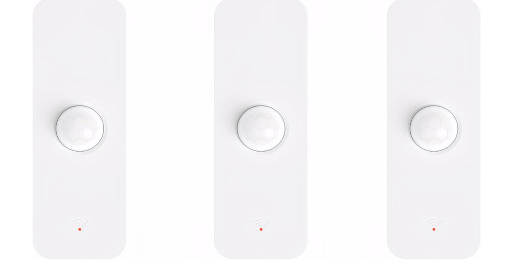 3 Pack Sensor de Movimiento WiFi Inteligente 2.4GHz para Hogar y Oficina