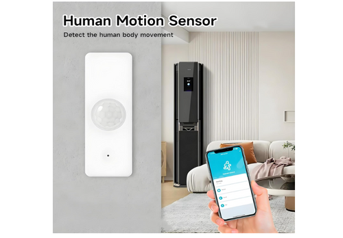 3 Pack Sensor de Movimiento WiFi Inteligente 2.4GHz para Hogar y Oficina