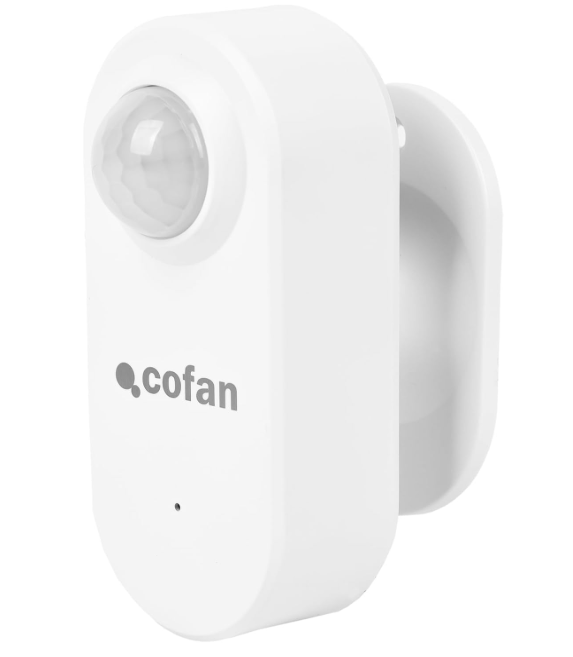 Sensor de Movimiento WiFi Cofan Inteligente Compatible con Tuya y Alexa