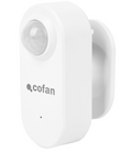 Sensor de Movimiento WiFi Cofan Inteligente Compatible con Tuya y Alexa