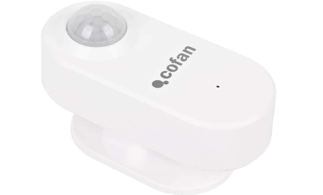 Sensor de Movimiento WiFi Cofan Inteligente Compatible con Tuya y Alexa