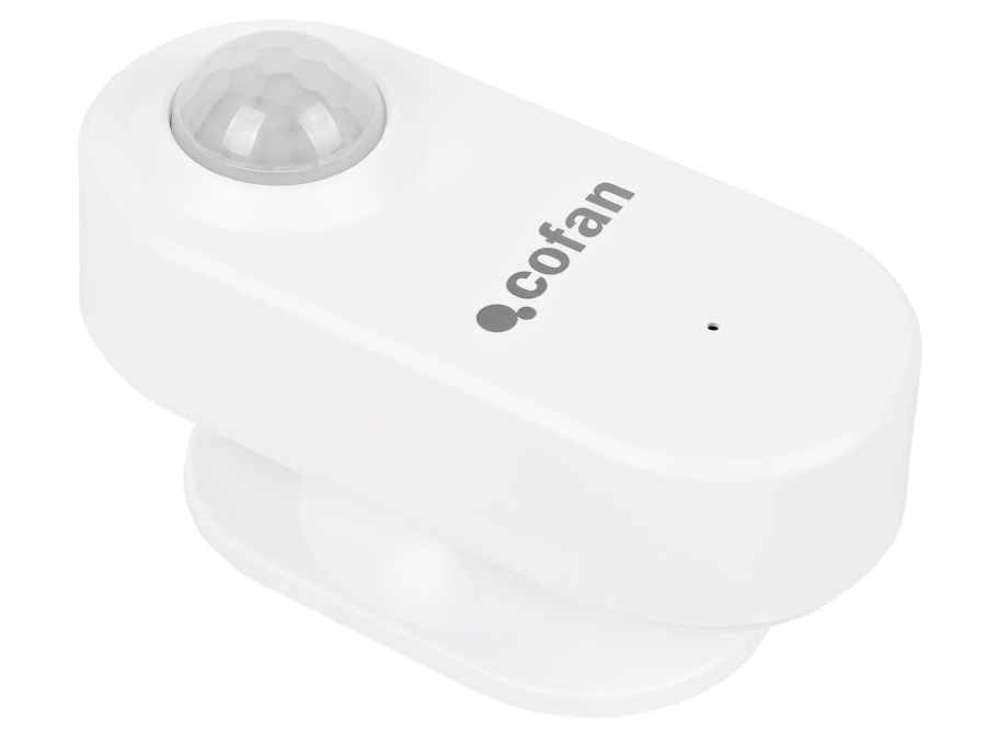 Sensor de Movimiento WiFi Cofan Inteligente Compatible con Tuya y Alexa