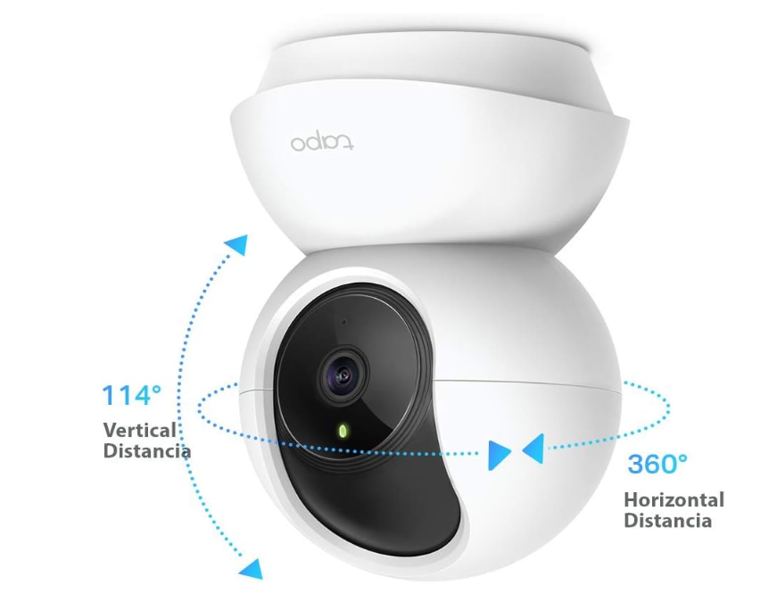 Pack 2 Cámaras WiFi TP-Link Tapo C200 360° FHD con Visión Nocturna