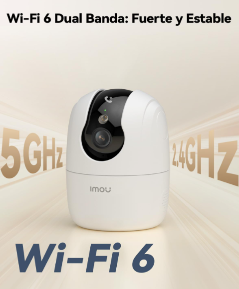 Cámara WiFi Imou Ranger 2C Pro 2K 360° con Visión Nocturna en Color