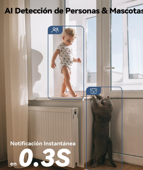 Cámara WiFi Imou Ranger 2C Pro 2K 360° con Visión Nocturna en Color