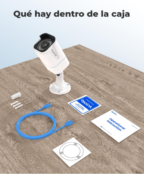 Cámara Reolink RLC‑810A 4K PoE Exterior con Detección Inteligente IP67