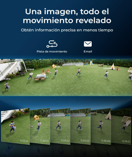 Cámara Reolink Duo 3 PoE 16MP 180° con Visión Nocturna y Detección AI