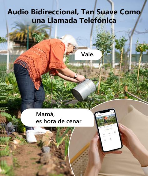 Cámara Imou 2K Exterior PTZ 360° con Visión Nocturna Color IP66