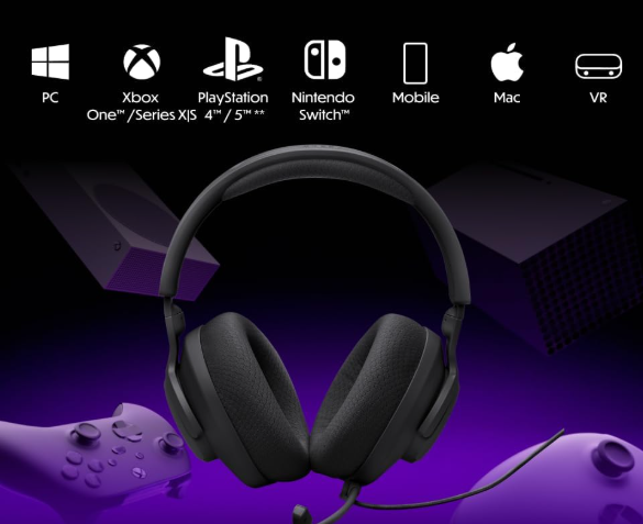 JBL Quantum 100M2 auriculares gaming con micrófono desmontable
