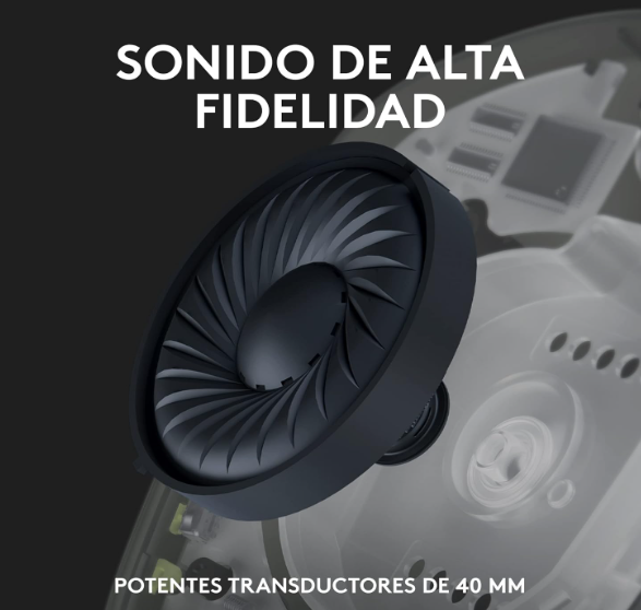 Logitech G435 LIGHTSPEED auriculares gaming inalámbricos con Bluetooth