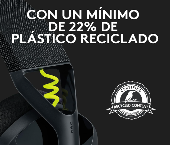 Logitech G435 LIGHTSPEED auriculares gaming inalámbricos con Bluetooth
