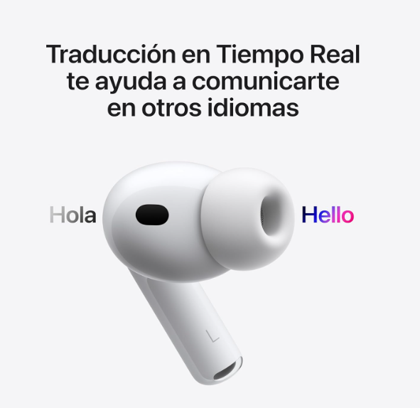 Apple AirPods Pro 3 con cancelación activa y USB‑C