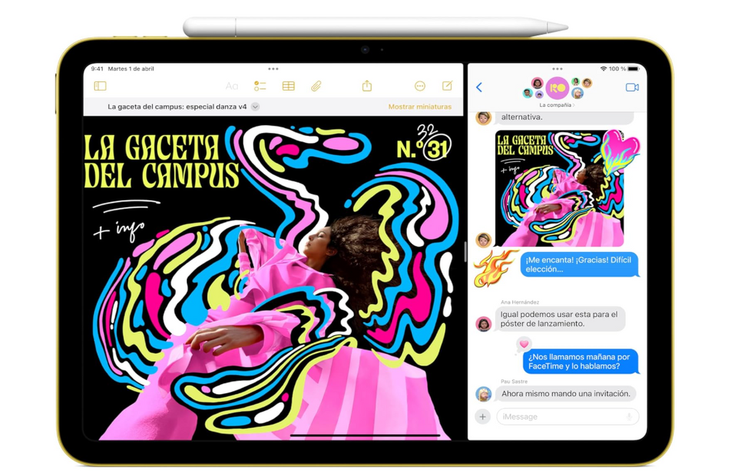 Apple iPad 11" 2025 con chip A16, 128GB y pantalla Liquid Retina